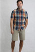 Weird Fish Judd Organic Cotton Short Sleeve Check Shirt 19807